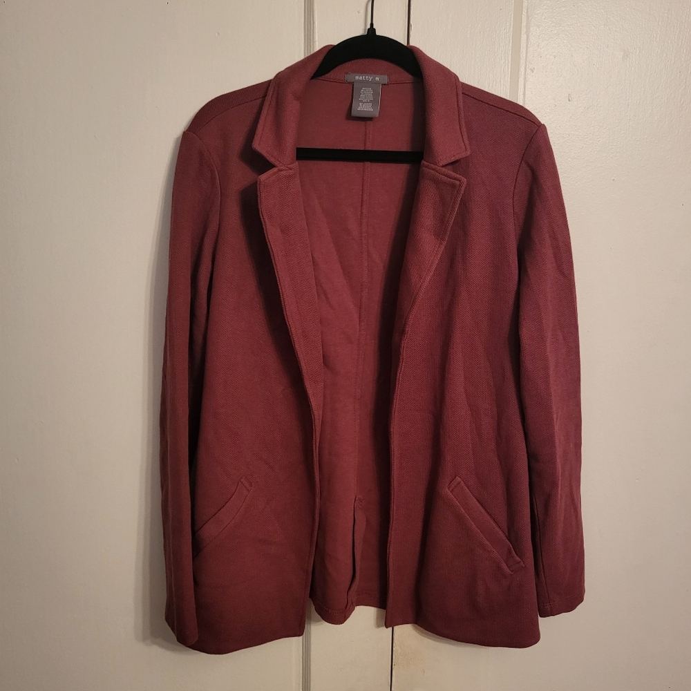Burgundy Blazer